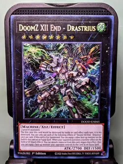 Yugioh DoomZ XII End - Drastrius Secret DOOD-EN045 Doom of Dimensions 1st Ed NM - Image 1