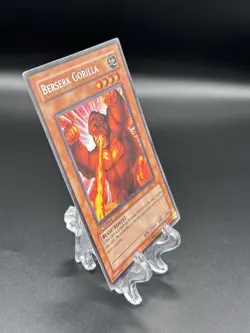 Yugioh! Berserk Gorilla IOC-013 1st Ed Invasion of Chaos LP - Image 3