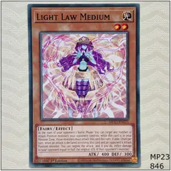 Light Law Medium - MP23-EN073 - Common 1st Edition Yugioh - Image 1