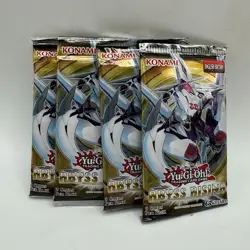 4x Yugioh Abyss Rising Booster Packs Brand New Factory Sealed! - Image 1