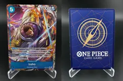 Issho (Alternate Art) EB04-022 Rare The Azure Sea's Seven One Piece NM - Image 3