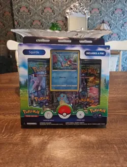 Pokemon Go TGC Squirtle Pin Collection Booster Pack Brand New Sealed - Image 1