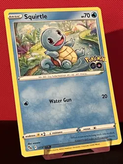 Pokemon TCG Pokemon go Squirtle 015/078 - Image 1