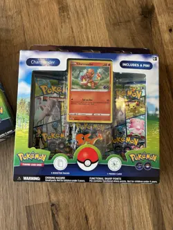 Trio Of Pokemon Go Pin Collection Boxes Sealed. Bulbasaur Charmander Squirtle - Image 4