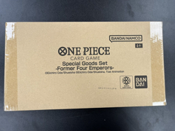 ONE PIECE CARD GAME SPECIAL GOODS SET FORMER FOUR EMPERORS SEALED ENGLISH - Image 1