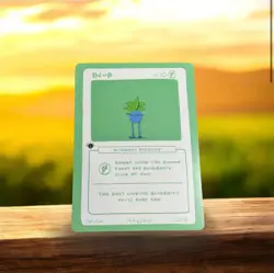 Pokederp 1st Edition Blub 22/38 Derpy Card - Image 1