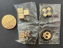 Zacian Metal Pokemon Coin Tokens Dice Condition Markers Card Game SEALED NEW - Image 1