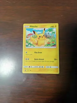Pikachu- Pika Draw-quick Attack- Pokemon Card - Image 2