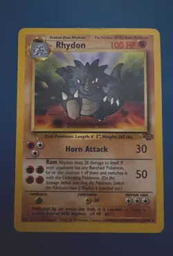 Rhydon 45/64 – Base Set (1999) – 100 HP Uncommon – Pokemon Card – WOTC – English - Image 1