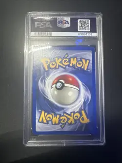 2000 Pokemon Black Star Promo Game Boy MEOWTH holo Card #10 PSA 5 old curt - Image 2