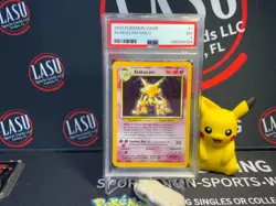 Alakazam 1/102 Pokemon Base Set Unlimited Holo Card- PSA 7 - Image 1