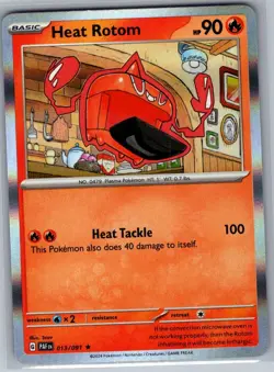 Heat Rotom 013/091 Holo SV: Paldean Fates - Pokemon Card - NM - Image 1