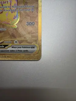 Pokemon TCG SV08 Surging Sparks Pikachu EX Hyper Rare Gold Holo Card 247/191 - Image 5