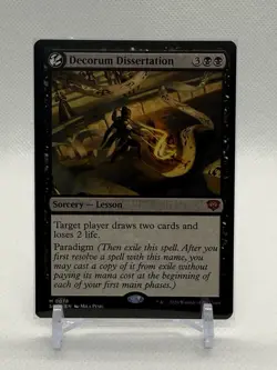 Decorum Dissertation #78 - Secrets of Strixhaven (SOS) Non-Holo MTG Card - Image 1