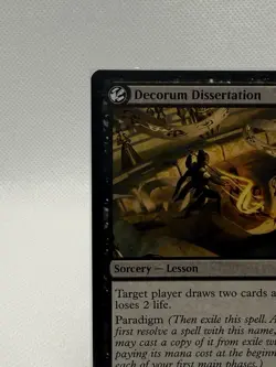 Decorum Dissertation #78 - Secrets of Strixhaven (SOS) Non-Holo MTG Card - Image 5