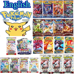 40/360Pcs Box Pokemon Card Scarlet & Violet Prismatic Evolutions English Booster - Image 3