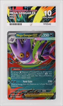 ACE 10 Mega Gengar EX #056 Phantasmal Flames | English Pokemon Card [PERFECT 10] - Image 1
