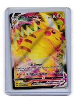 Pikachu VMax SWSH286 Pokemon Promo Card - Image 1