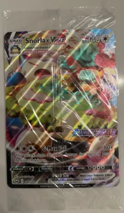 20x Snorlax VMAX 142/202 SEALED JUMBO Black Star Promo Pokemon Card - Image 2