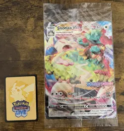 20x Snorlax VMAX 142/202 SEALED JUMBO Black Star Promo Pokemon Card - Image 3