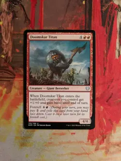 MTG Card : Doomskar Titan - Image 1