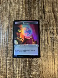 MTG March of the Machine TOKEN Spirit/Token ((#0013)) #020 FOIL - Image 2