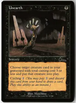 Unearth 72 Common Urza's Legacy NM/LP MTG - Image 1