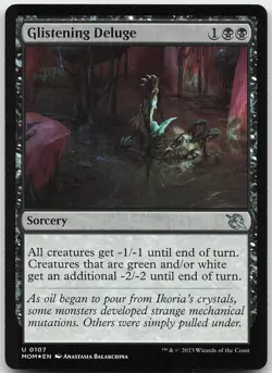 Glistening Deluge FOIL Uncommon March of the Machine LP MTG - Image 1