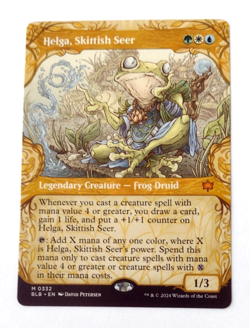 Helga, Skittish Seer (Showcase) - Bloomburrow (BLB) - EN - M 0332 - Image 1