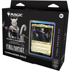 Magic: The Gathering Final Fantasy XIV Commander Deck - Scions & Spellcraft 195166277004 - Image 1