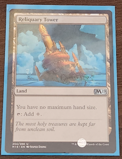 MTG Reliquary Tower-Core Set 2019-#254/280-Regular-LP - Image 1