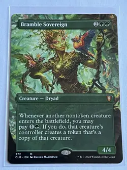 Bramble Sovereign 372 MTG Baldur's Gate 2022 NM Borderless Non Foil Mythic Rare - Image 2