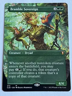 Bramble Sovereign 372 MTG Baldur's Gate 2022 NM Borderless Non Foil Mythic Rare - Image 4