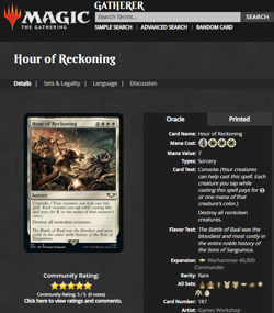 2022 MTG Magic the Gathering Warhammer 40000 Surge Foil #187 Hour of Reckoning - Image 3