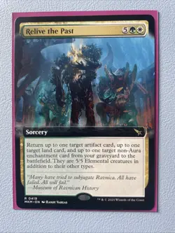 Relive the Past 0419 (Extended Regular) MTG Karlov Manor NM - Image 1