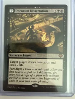 Decorum Dissertation #78 Secrets of Strixhaven Regular MTG - Image 1