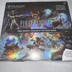Magic The Gathering Final Fantasy Garland at the Chaos Shrine Scene Box |NEW - Image 1