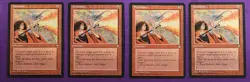 MTG Magic The Gathering - Pyroblast x4 - Ice Age NM - Image 1