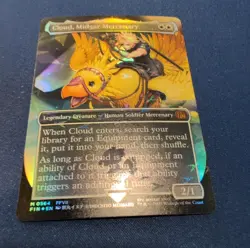 Cloud, Midgar Mercenary Legendary Creature Magic Foil FFVII by Inuchiyo Meimaru - Image 3