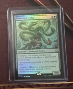 Wizards of the Coast Mossborn Hydra Magic Creature Foil Green 107 0/0 - Image 1