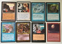 8 Magic the gathering random Rare and Uncommon, Near Mint...see summary for list - Image 1