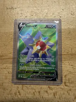 Starmie V 166/189 - Pokemon TCG Astral Radiance Sword & Shield Full Art Card NM - Image 1