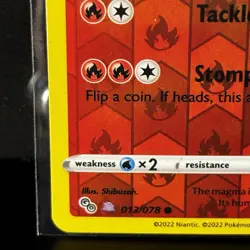 [PEELABLE DITTO] Numel 013/078 Pokemon GO Reverse Holo - Image 4