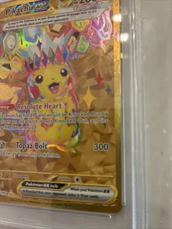 2024 Pokemon SSP EN Pikachu Ex Hyper Rare Mint 9 - Image 5