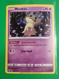 Pokemon TCG SWSH Cosmos Promo Mimikyu #81/189 Cosmos Rare - Image 1