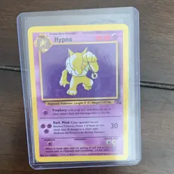 Wizards of the Coast Pokemon TCG Hypno 8/62 Fossil Unlimited Holo Rare 1999 - Image 1