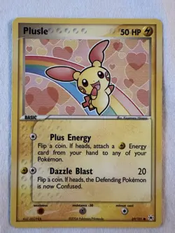 Pokemon Plusle 69/101 Hidden Legends Common Regular 50HP Basic 2004 - Image 1