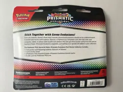 Pokemon Scarlet & Violet Prismatic Evolutions Leafeon Tech Sticker Collection - Image 2