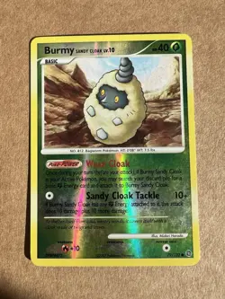 Pokemon TCG Burmey Reverse Holo 79/132 Excellent Condition - Image 1