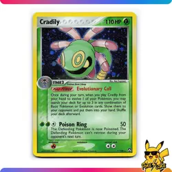 Pokemon Power Keepers 7/108 Cradily Holo- NM - Image 1